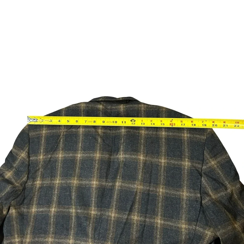 Spiegel Holland & Sherry Coppley Black Label Men's Cashmere Wool Blazer Plaid‎